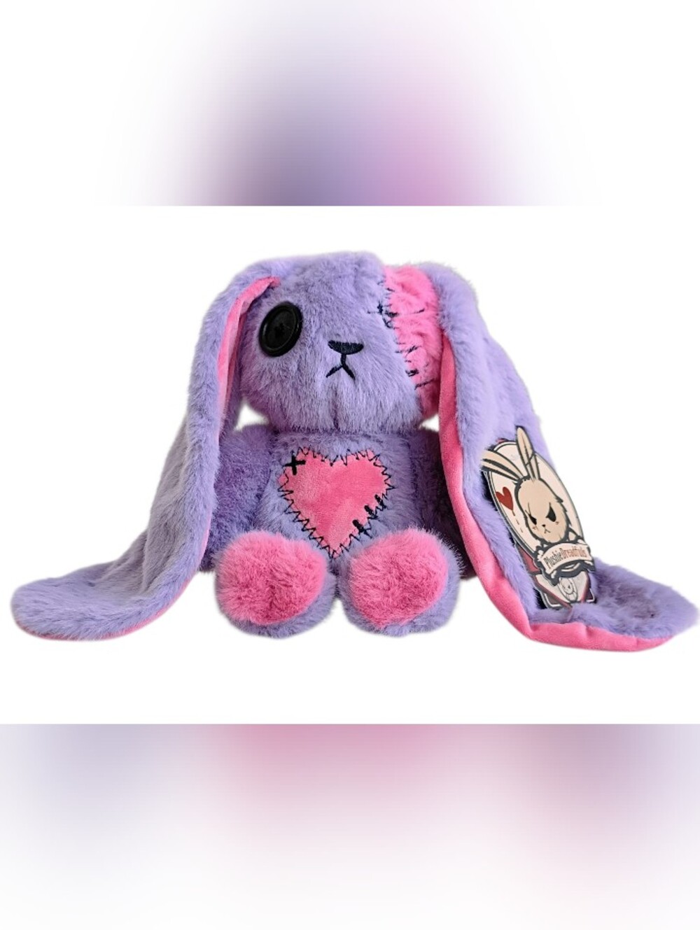 Plushie Dreadfuls • Lavender Love Rabbit Plush 11" LIMITED EDITION